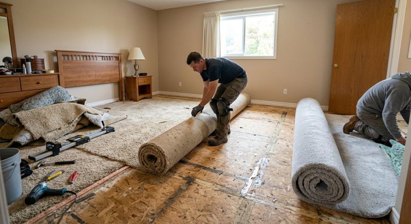 Basement Carpet Replacement in Somerset County, NJ