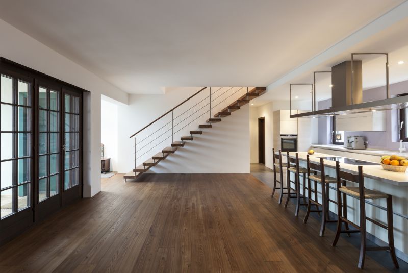 Dark Wood Floor Installation in Manassas, VA