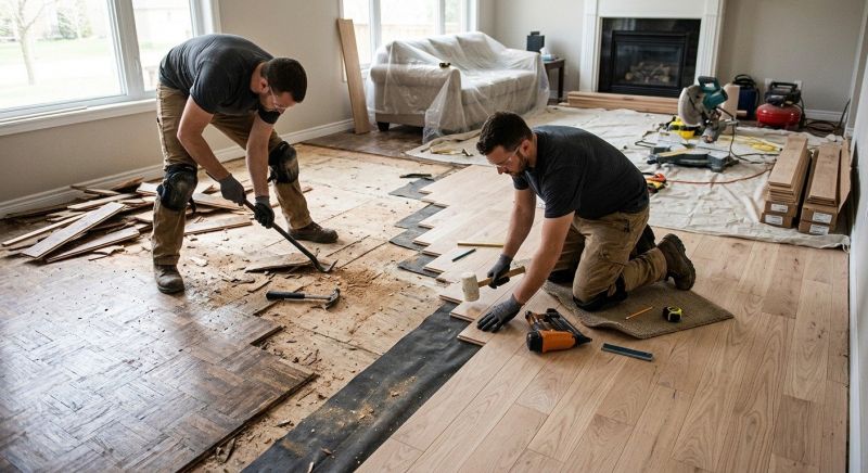 Wood Flooring Installation in Manassas, VA